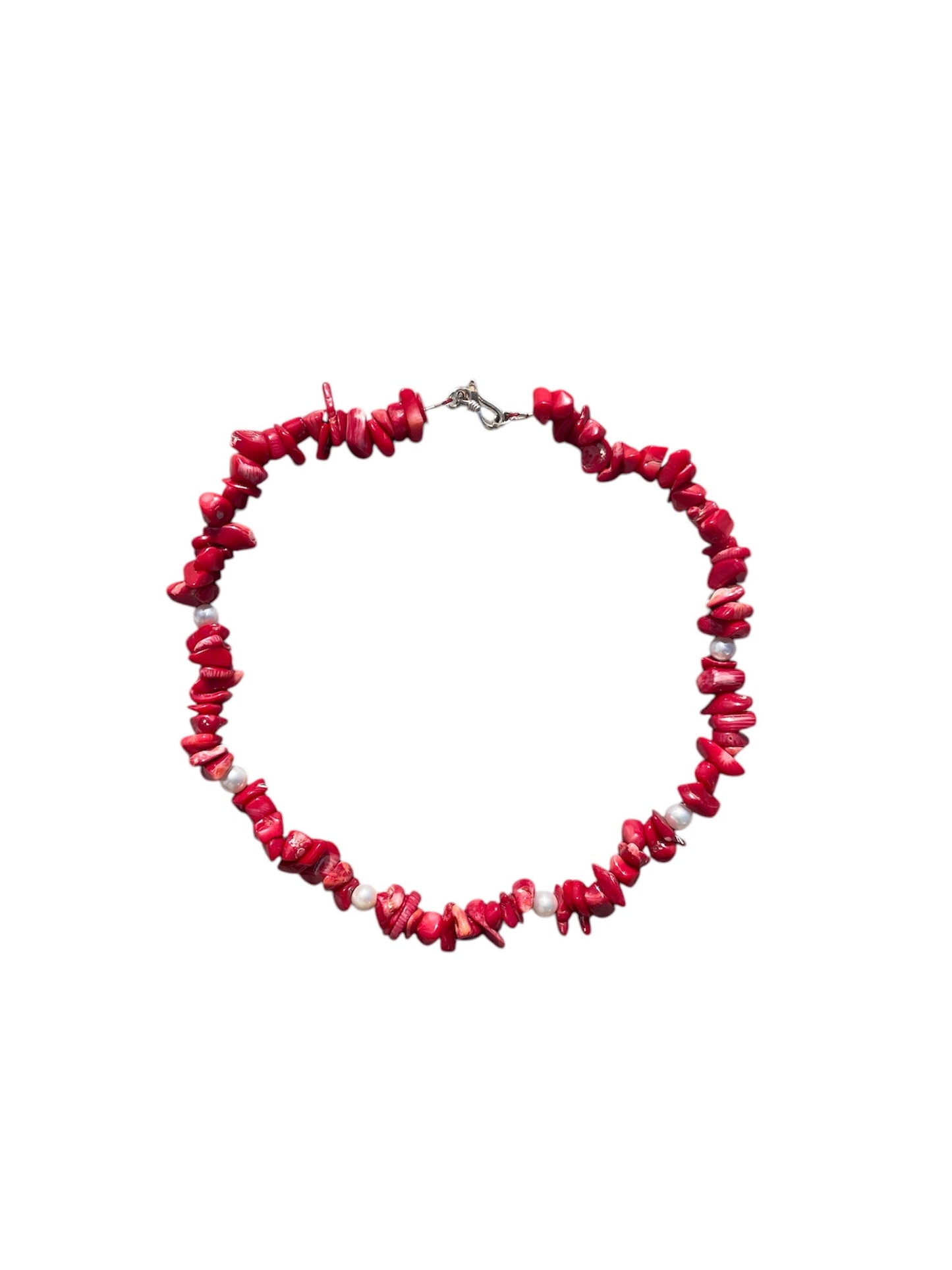 Coral Perla Choker